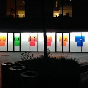 Brian Moran, Emoticons for a public square, installation shot