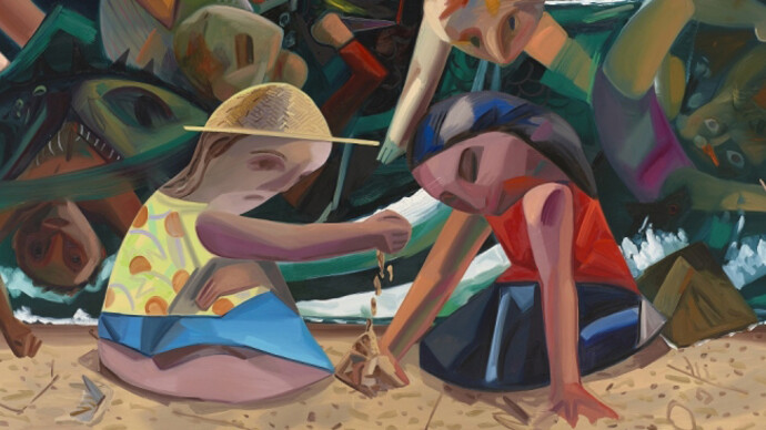Dana Schutz. Courtesy of ICA Boston 