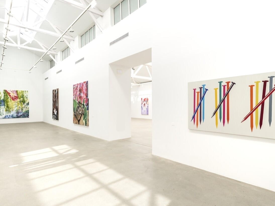 James Rosenquist, Exhibition view. Courtesy of Galerie Thaddaeus Ropac