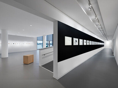 This exhibition has an utopian superfluity. Courtesy of Danubiana