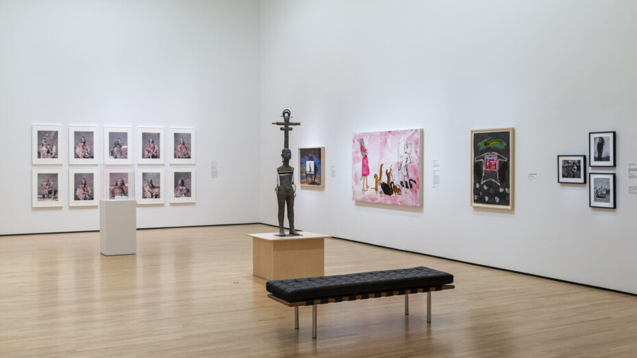 Various artists, Illustrating agency, exhibition view. Courtesy of The Baltimore Museum of Art