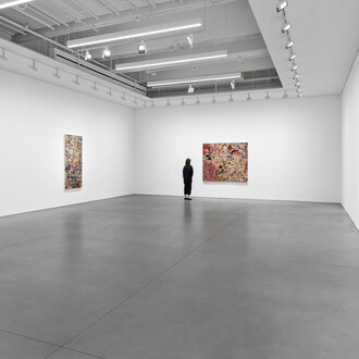 Ivan Morley, Tragegedy, [sic], exhibition view. Courtesy of David Kordansky Gallery