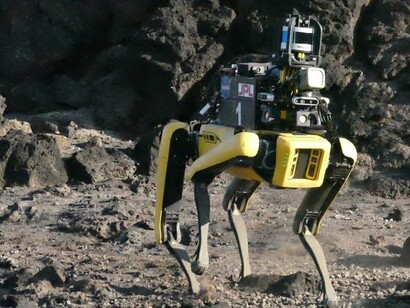 Il Mars Dog della NASA "AuSpot" © NASA/JPL-Caltech, Boston Dynamics