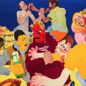 Pissing Match. Courtesy of Postmasters