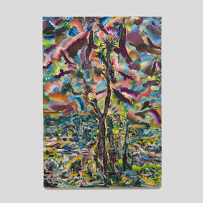 Magnus Sodamin, Sunburst, 2023, Oil on linen, 72 x 50 in. Courtesy of the artist and The Pit Gallery