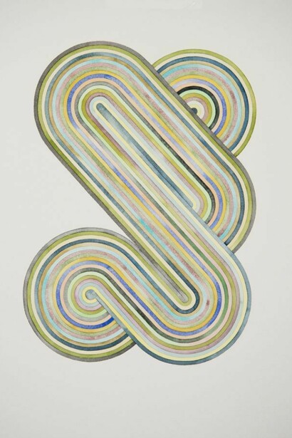 Serena Mitnik-Miller, Untitled (16), 2013, Watercolor on paper, 30 x 23 inches