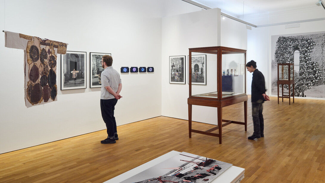 Sara Sallam, Care. Reconsidering photography, exhibition view. Courtesy of Museum für Kunst und Gewerbe Hamburg