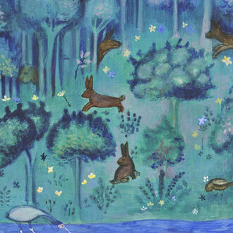 Lucy Stein, Selva (detail), 2025. Courtesy the artist and Galerie Gregor Staiger, Zurich/Milan