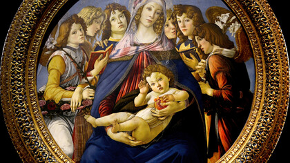 La Madonna della Melagrana de Botticelli
