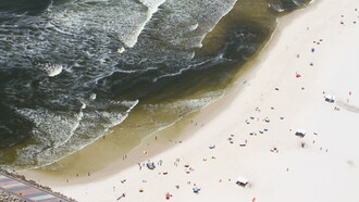 Contaminação do principal ativo socioeconómico e ambiental. Foto de Mario Moscatelli
