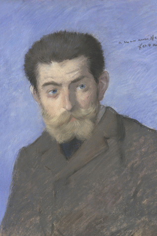 Jean-Louis Forain (1852-1931)
Joris-Karl Huysmans
1878 circa
Pastello
Cm 55 x 44,5
Parigi, museo d'Orsay
© RMN-Grand Palais (Musée d'Orsay) / Hervé Lewandowski 
