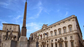 Il Palazzo della Consulta a Roma