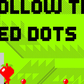 Raquel Meyers, Follow the red dots (detail). Courtesy of iMAL