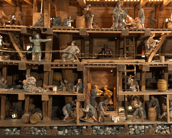 Life on board. Courtesy of The Vasa Museum 