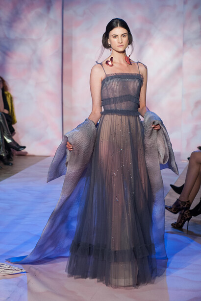 Un abito da sera di Gattinoni SS 2017