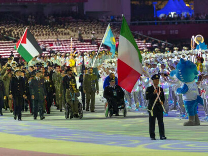 Cerimonia di apertura dei Giochi Olimpici militari a Wuhan