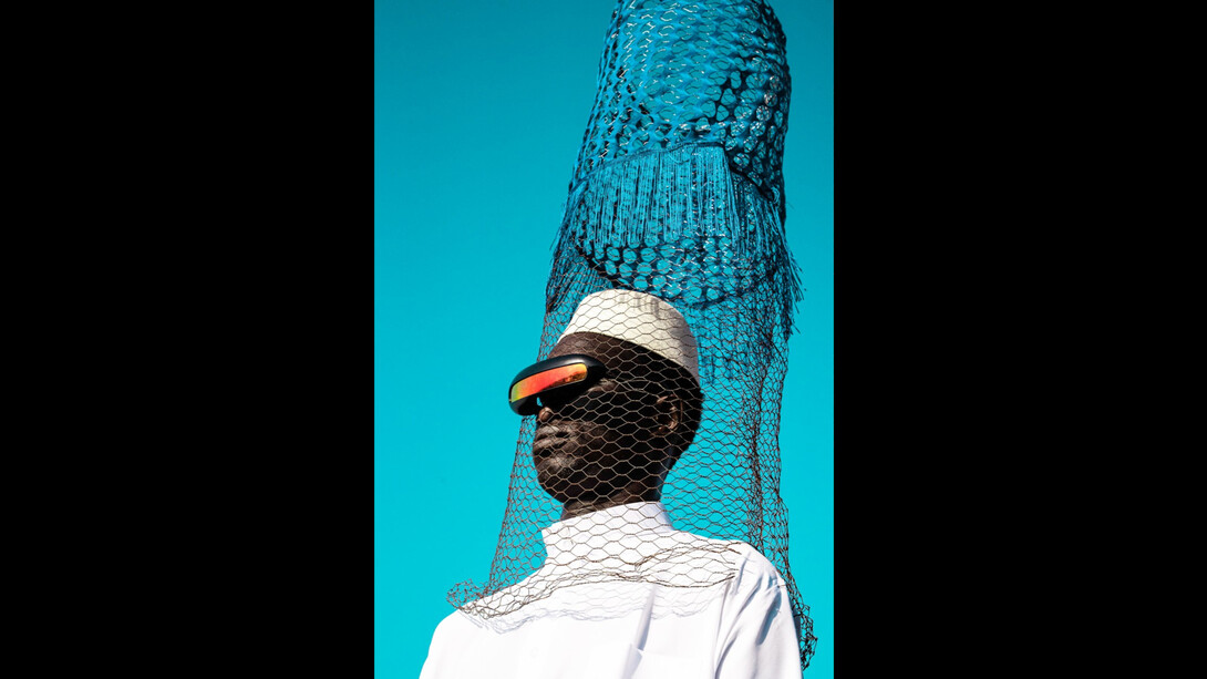 Chelsea Odufu, Moved By Spirit 1, 2021, 100x150 cm. Courtesy the artist and Leila Heller Gallery