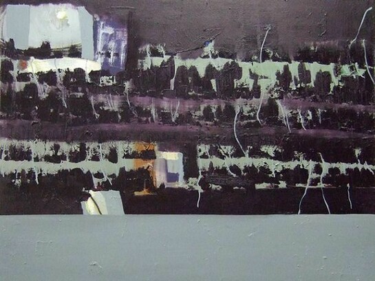 Masako Tobita, Naoshima Music, 100 x 100 cm, 2012