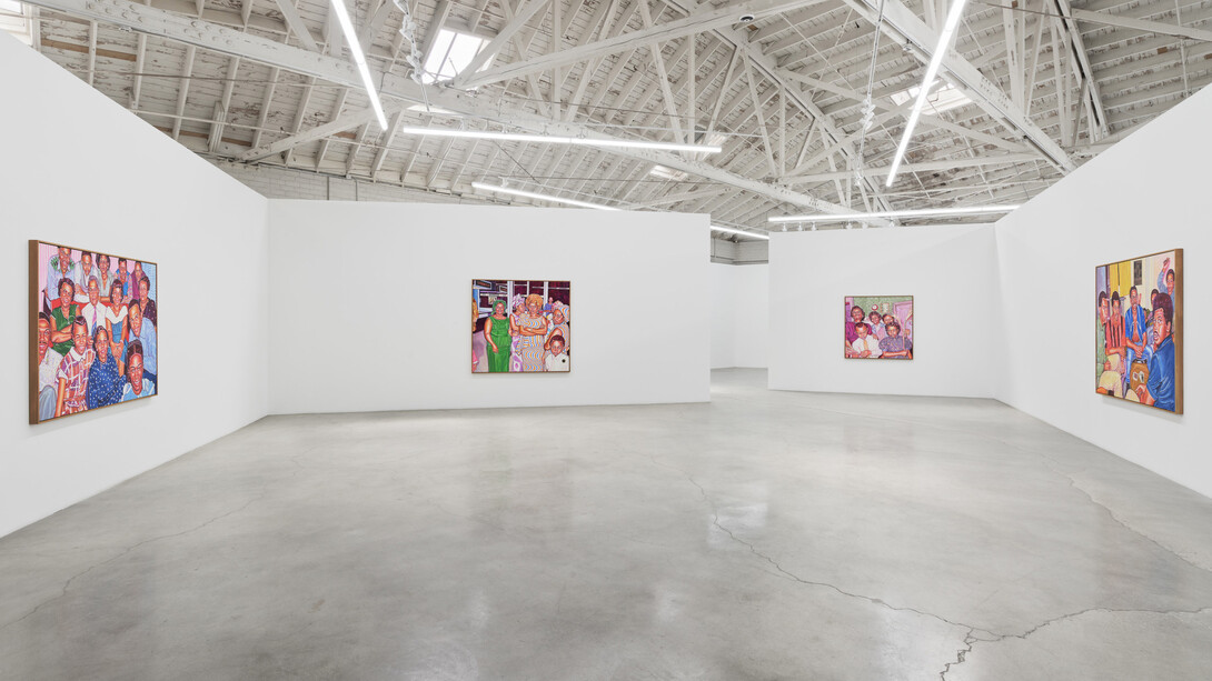 Esiri Erheriene-Essi, Reflections, exhibition view. Courtesy of Night Gallery 