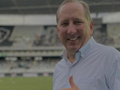 John Charles Textor, empresário estadunidense e dono do time Botafogo