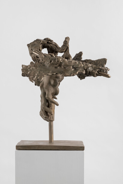 Elliott Hundley, Object 1, 2015, Bronze, 51 x 44 x 43 cm, 20 x 17 1/4 x 17 in.
