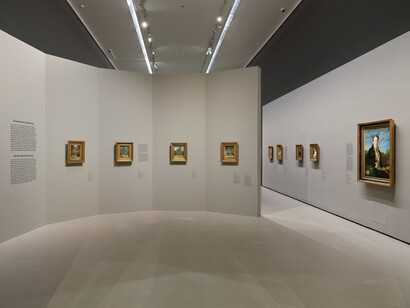 Ferdinand Georg Waldmüller, True to nature, exhibition view. Courtesy of Lower Belvedere