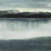 Axel Kasseböhmer, Walchensee, Nr. 21, 2010, Öl auf Leinwand, 33 x 50 cm, 13 x 19 3/4 inches, © Axel Kasseböhmer, Courtesy Sprüth Magers Berlin London
