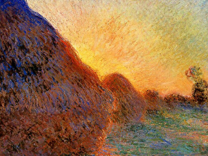 Claude Monet; Serie de los almiares, 1880-81