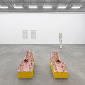 Juliana Cerqueira Leite, Outras simetrias, exhibition view. Courtesy of Casa Triângulo