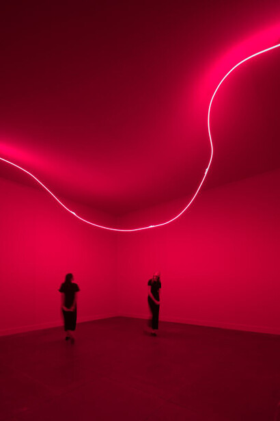 Ambiente spaziale con
neon [Spatial
Environment with Neon
Light]
1967
‘Lucio Fontana. Walking
the Space: Spatial
Environments, 1948 –
1968,
’ Hauser & Wirth
Los Angeles, 2020
Lucio Fontana
© Fondazione Lucio Fontana by SIAE 2020
Photo: Fredrik Nilsen