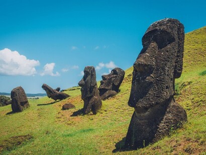 Rapa Nui, Cile. L'isola di Pasqua è stata dichiarata Patrimonio dell'umanità dall'UNESCO nel 1995