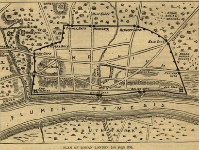 Mappa di Londinium