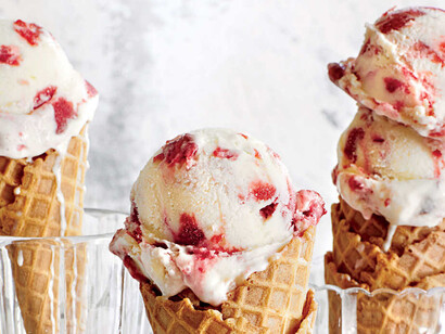 Coni gelato alla frutta