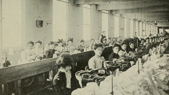 Trabajos textiles: fabricación de hilos de algodón, lana y estambre, tejido, diseño, química y teñido, acabados, tejido de punto y temas afines,1911, Chicago, USA