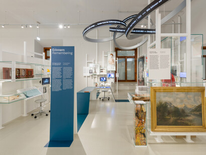 Erinnern. Die gegenwart der NS-vergangenheit, ausstellungsansicht. Mit freundlicher genehmigung des Hauses der Geschichte Österreich