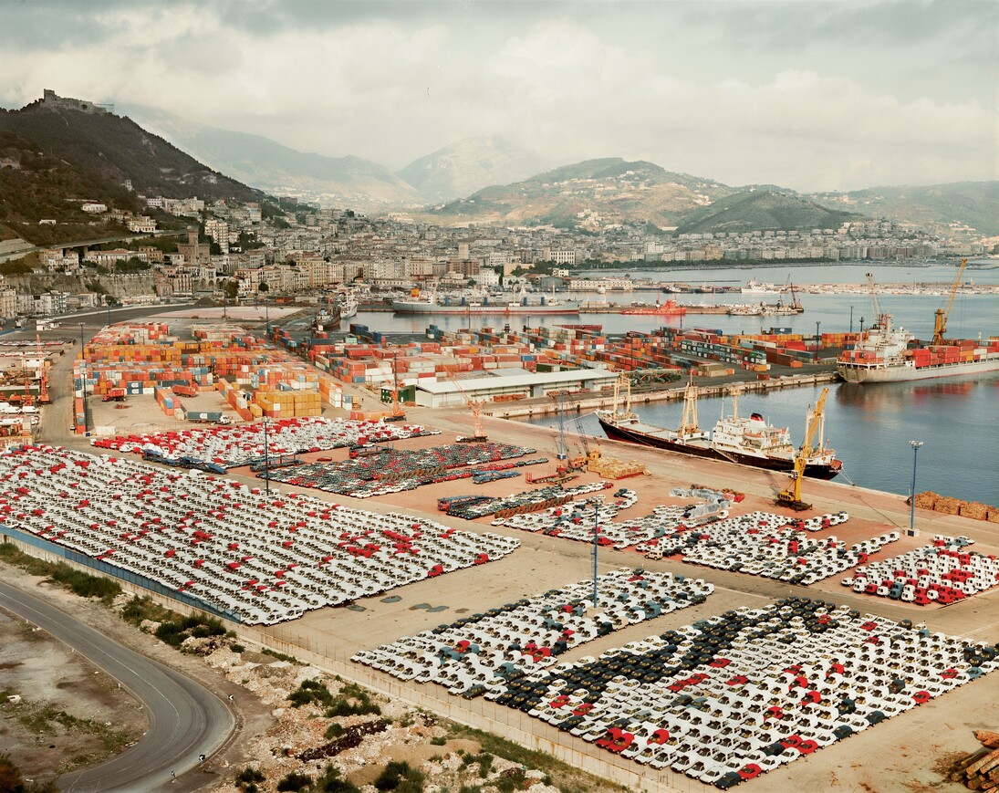 Salerno I, 1990, c-print	, 93 ½ x 116 ¼ inches (236,8 x 295,2 cm)
