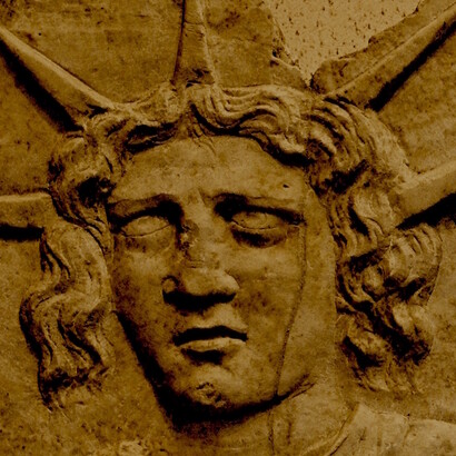 Representación de la deidad solar de época romana