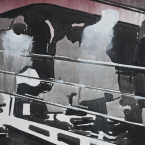 Hurvin Anderson, Oportunidad para pasajeros. Cortesía del Pérez Art Museum Miami