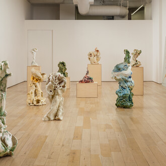 Irene Nordli, Both sides now, exhibition view. Courtesy of HB381. Photo by Joe Kramm