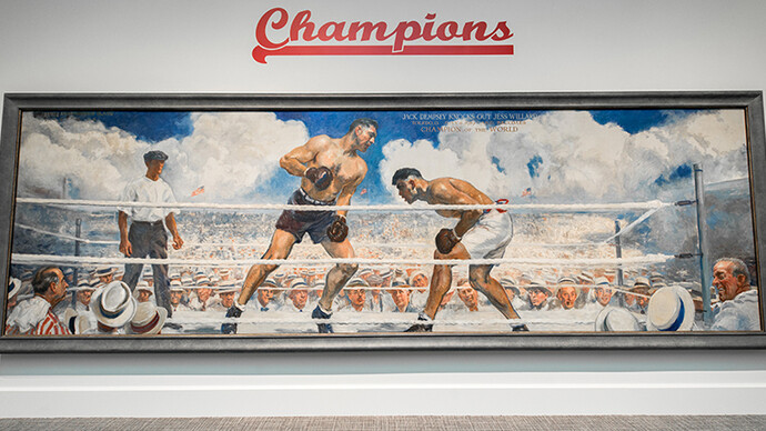 Champions. Courtesy of National Portrait Gallery