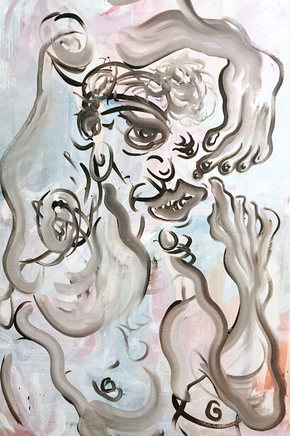 Only my Right hand is Mine. Courtesy of PUBLIC Gallery