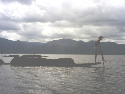 Inle Lake, contadino Intha