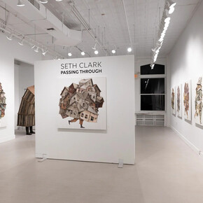 Seth Clark, Passing through, exhibition view. Courtesy of Paradigm Gallery + Studio 