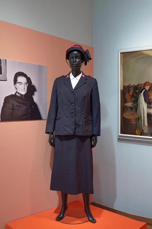 Homeless in the city, artwork in exhibition. Courtesy of Amsterdam Museum