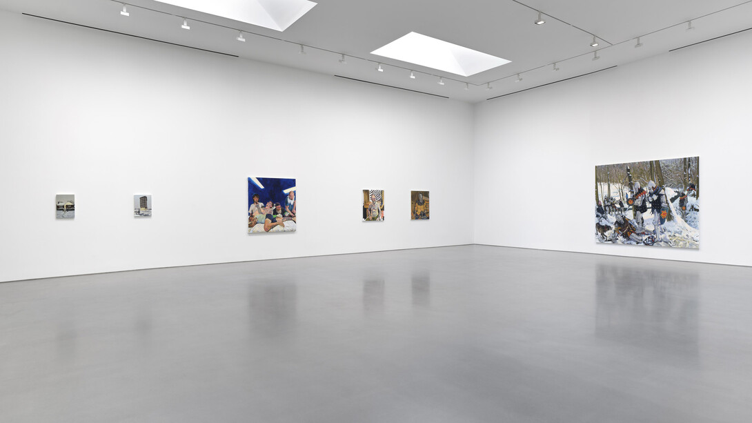 Liu Xiaodong, Host, exhibition view. Courtesy of Lisson Gallery