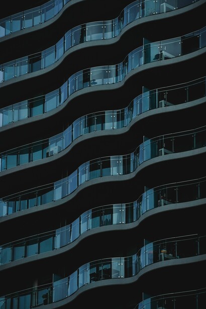 A modern building. There is now a fear of losing money