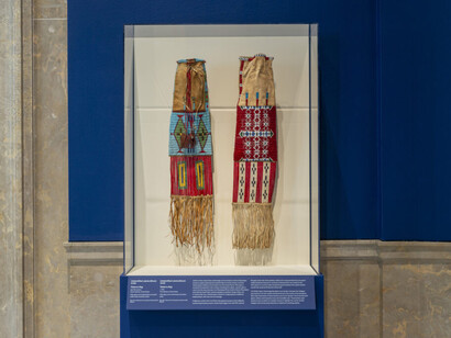 Dyani White Hawk, Bodies of water, exhibition view. Courtesy of The Baltimore Museum of Art