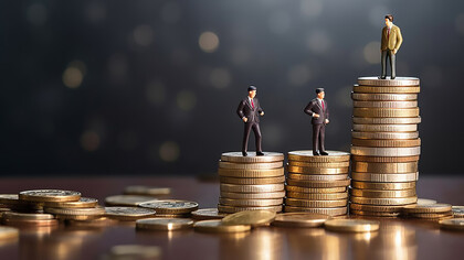 Financial management, wealth, savings, and investment strategies. Suitable for illustrating economic concepts and financial planning