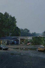Gregory Crewdson, “Untitled” (Dispatch), 2007, 58 1/2 x 89 1/2 inch pigment print, Edition of 6
