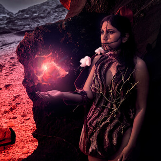 Poulomi Basu, Radical light from Sisters of the moon, 2022. Courtesy of Fotomuseum Winterthur